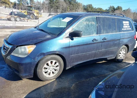 2010 Honda Odyssey Ex-L из США, поврежденный, VIN 5FNRL3H66AB098821